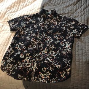 Denim & Flower short sleeve button down